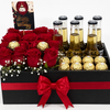 Caja Cumpleaños con Cerveza y Rosas