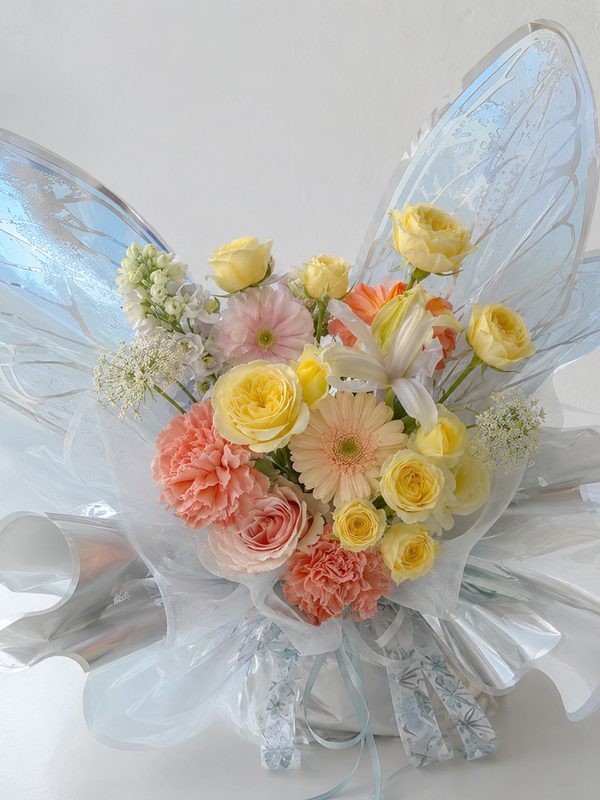 Bouquet Mariposa Durazno