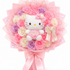 Ramo Rosado con Peluche Gatita