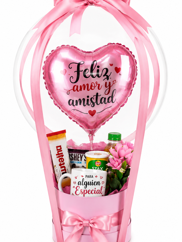 Bomba Amor y Amistad Rosa