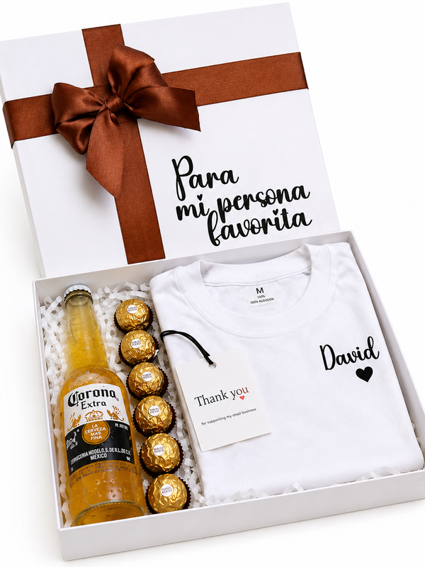 Caja Persona Favorita con Camiseta