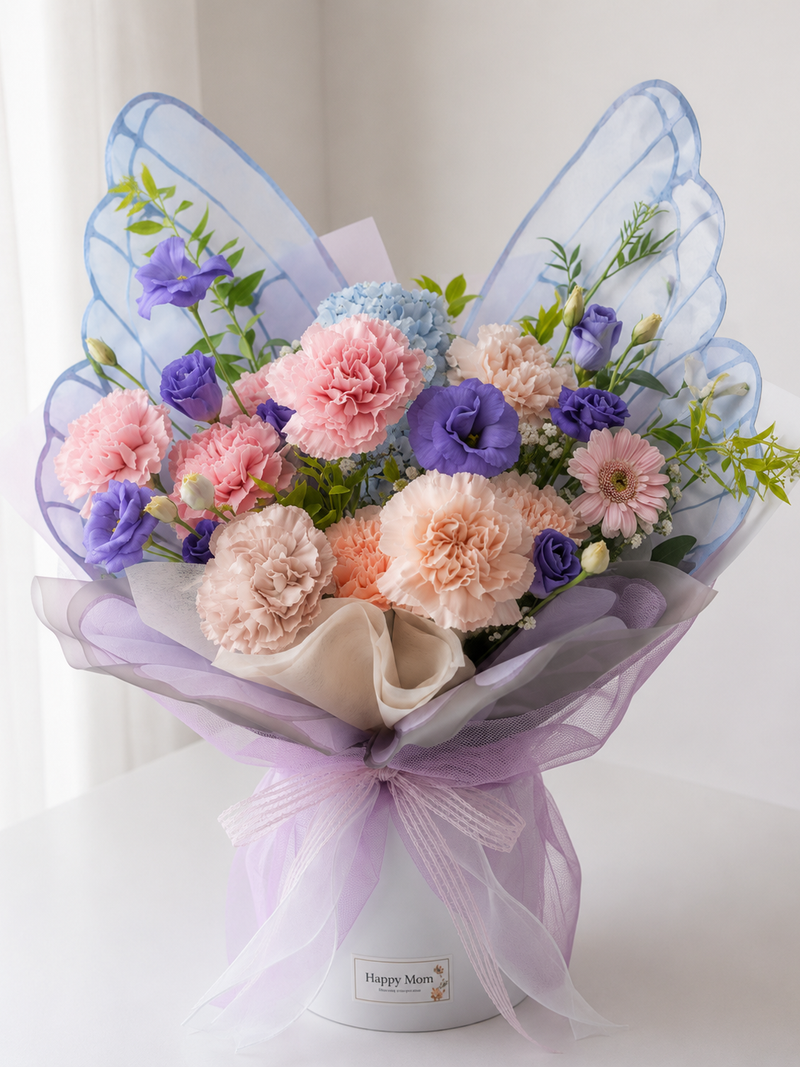 Bouquet Mariposa Lavanda - Image 1