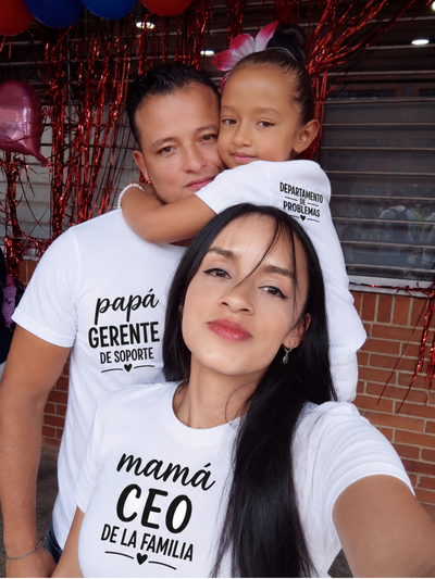 Familia — diseños conjuntos para toda la familia