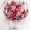 Burbuja Rosas Rosadas