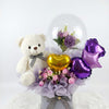 Sombrerera con Oso y Globos