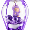Burbuja Morada con Peluche