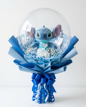 Burbuja Azul con Peluche