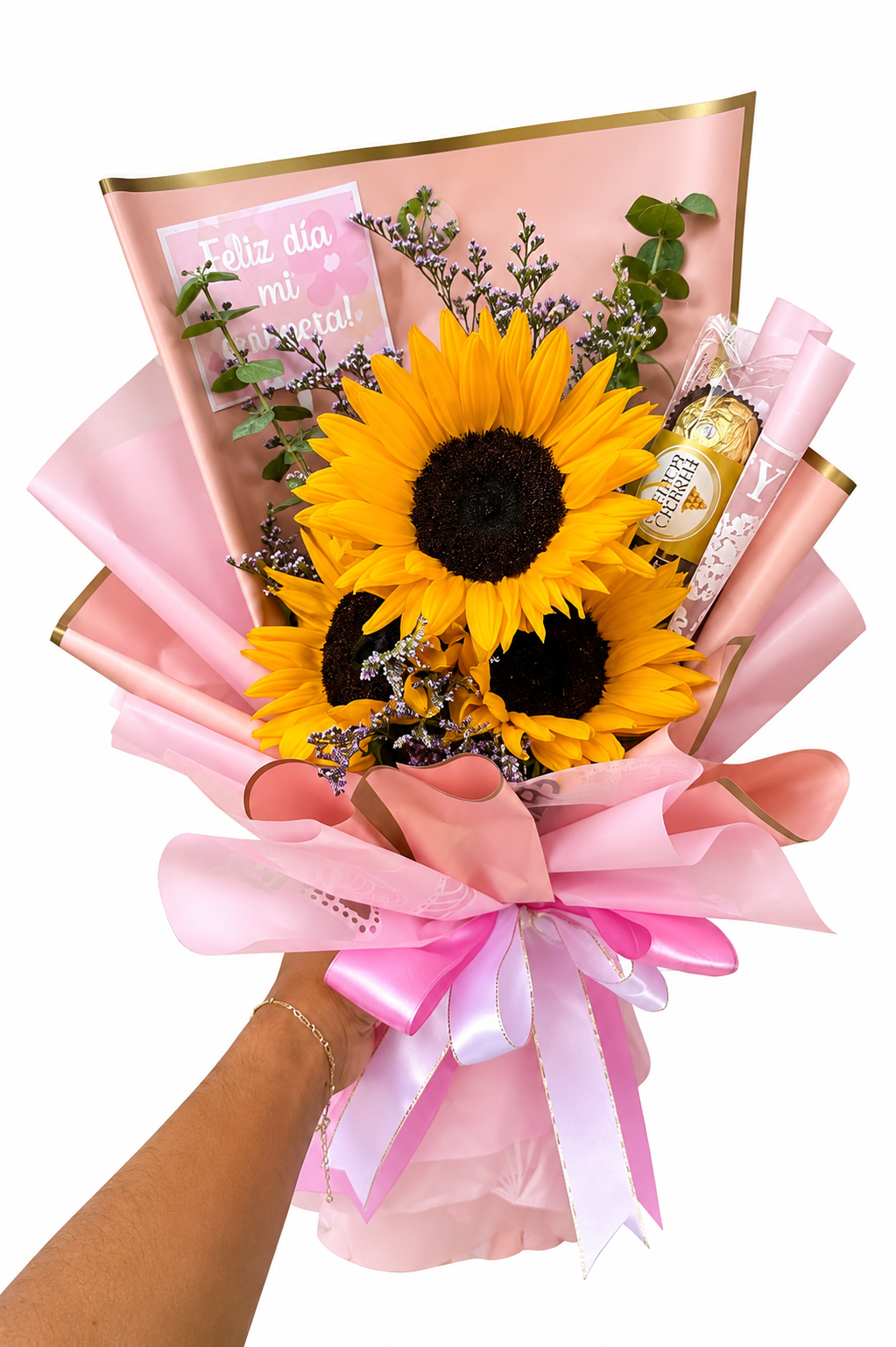 Ramo Girasol de Mano - Gallery 1