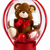 Burbuja Roja con Oso