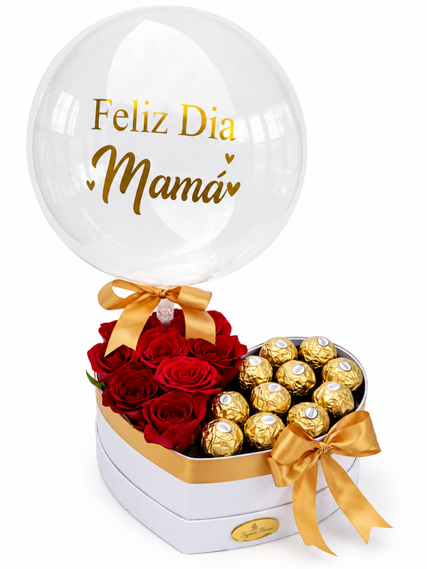 Caja Corazón Día de la Madre