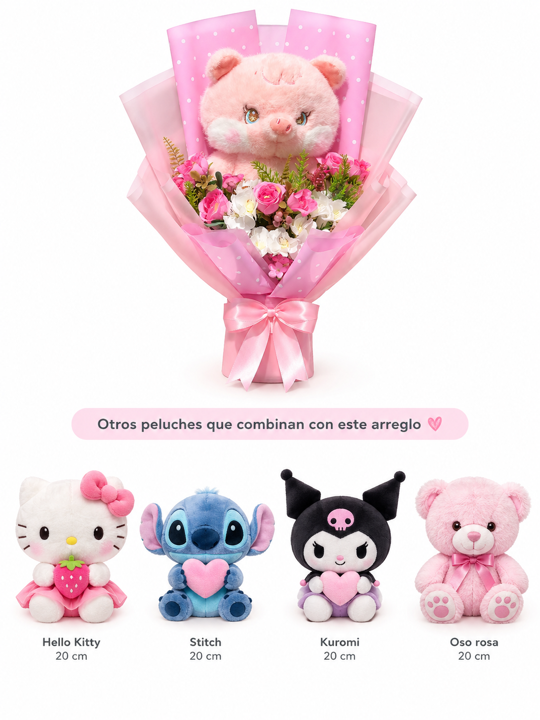 Ramo con Peluche a Elección - Gallery 1
