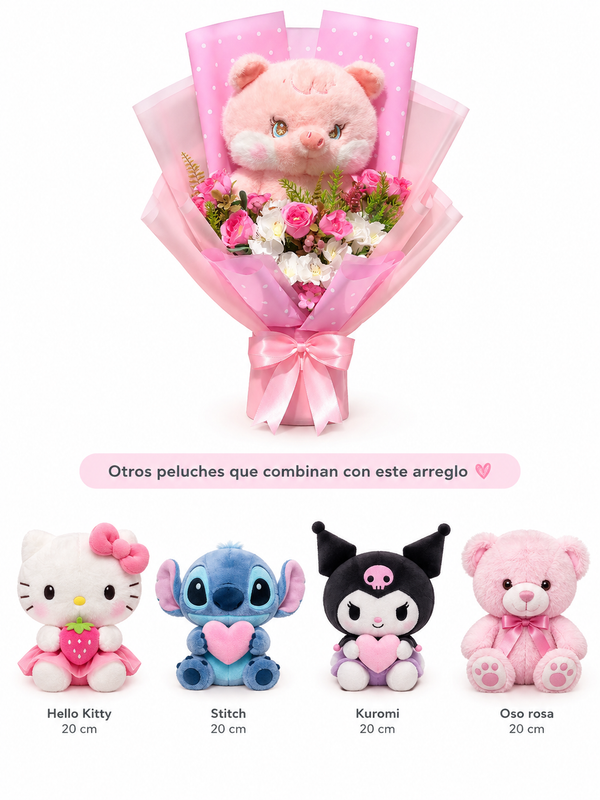 Ramo con Peluche a Elección
