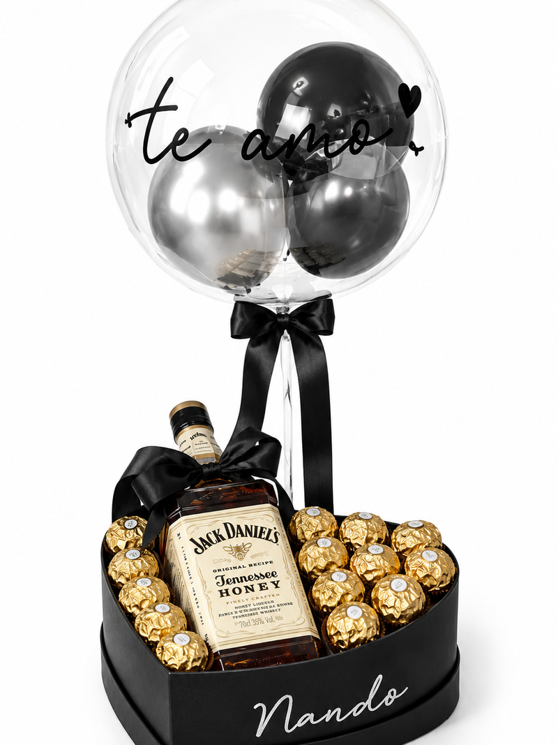 Caja Corazón con Whisky - Image 1