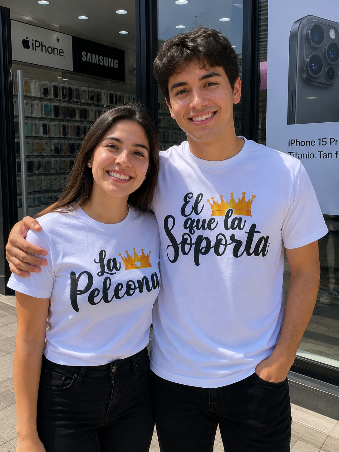 Camisetas para pareja (las dos) - Gallery 1
