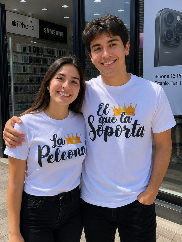 Camisetas para pareja (las dos)