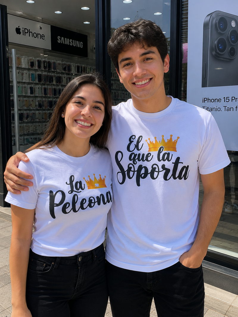 Camisetas para pareja (las dos) - Image 1