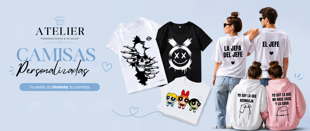 ATELIER — Camisas personalizadas, tu estilo tu historia