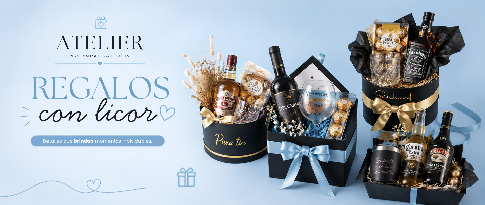 ATELIER — Regalos con licor, detalles que brindan momentos
